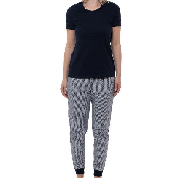 Image of Organic Cotton - Schlafanzug Kurzarm Unisex Blau XXL