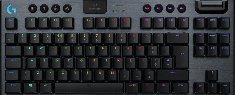 Image of G G915 Tkl Tastatur RF Wireless + Bluetooth QWERTY Schweiz Karbon