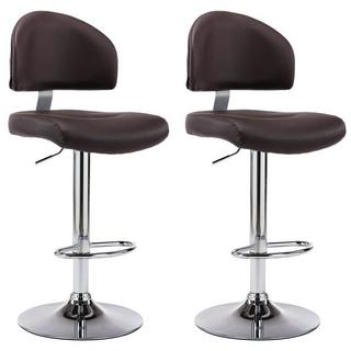 VidaXL Tabouret de bar cuir artificiel  