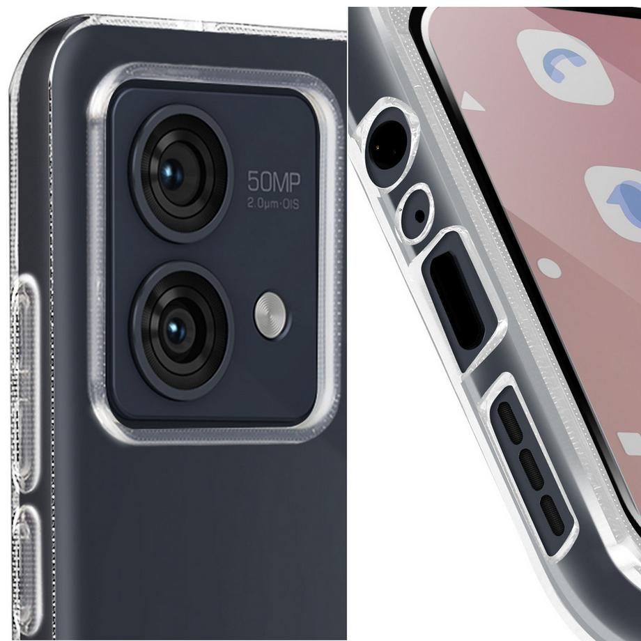 BigBen Connected  Cover + vetrino 9H Motorola Moto G84 