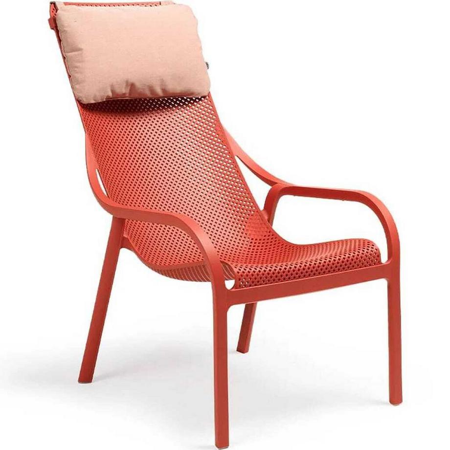 Rückenkissen für Gartensessel Net Lounge rosa