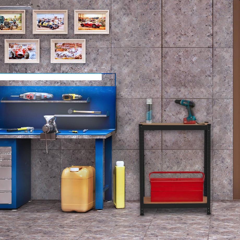 B2X Ripiano nero per carichi elevati 5 livelli  