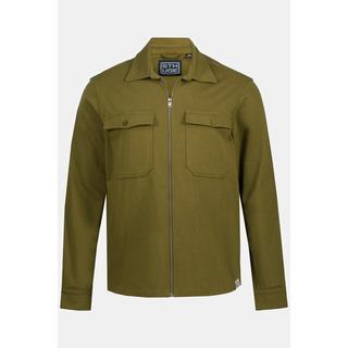 Sthuge  Hemd, Overshirt, Sweat, Langarm, Modern Fit, Kentkragen 