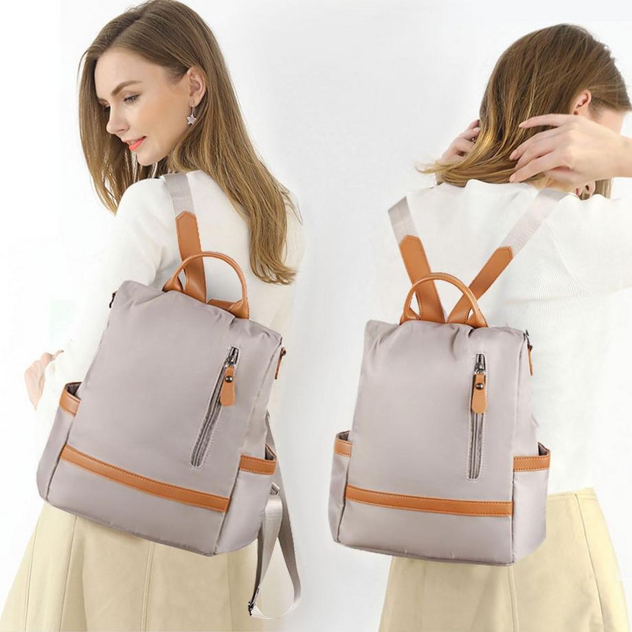 Only-bags.store Petit sac à dos antivol pour ville école travail voyages  