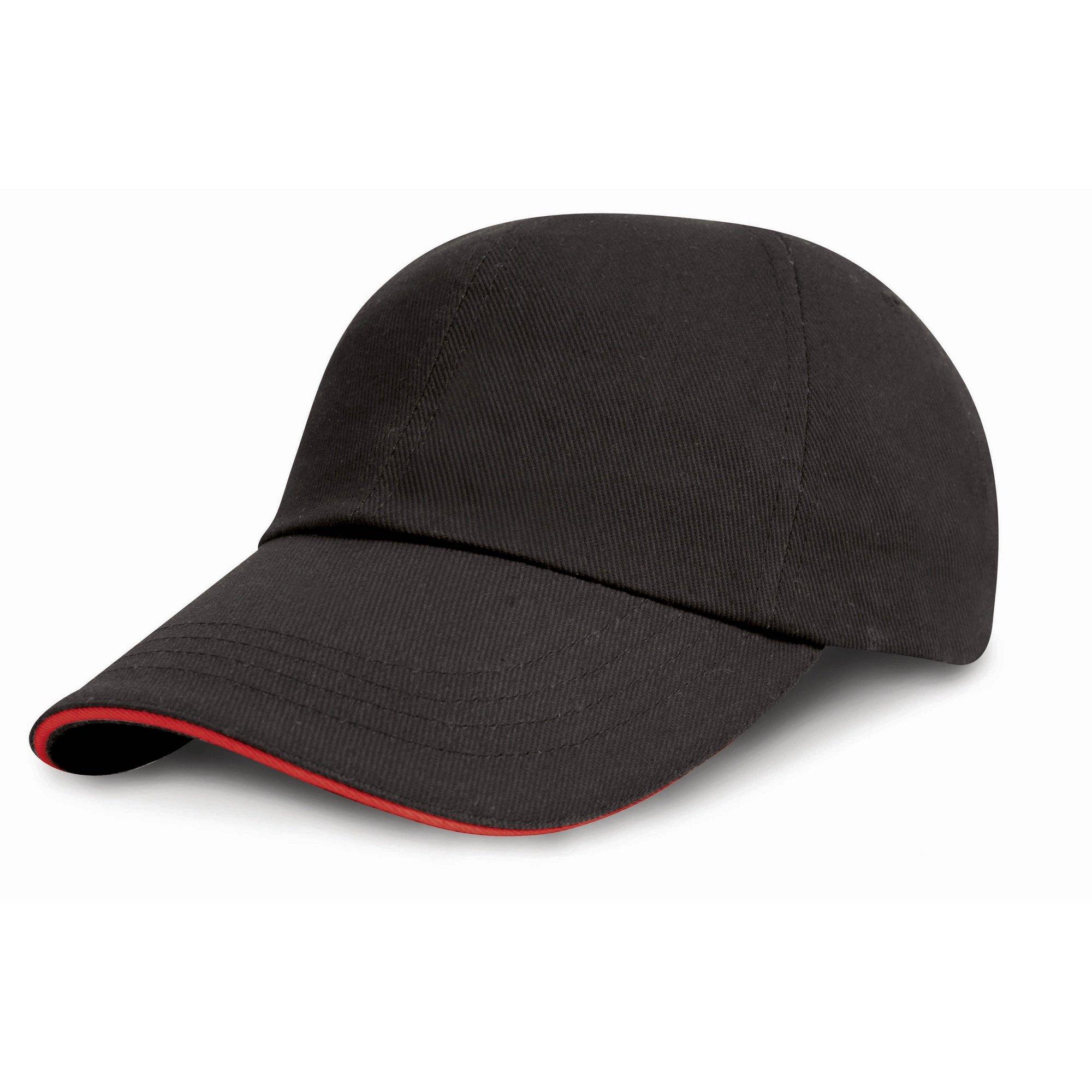 Result  Headwear Junior Baseball Kappe, Low Profile, Sandwich Peak 