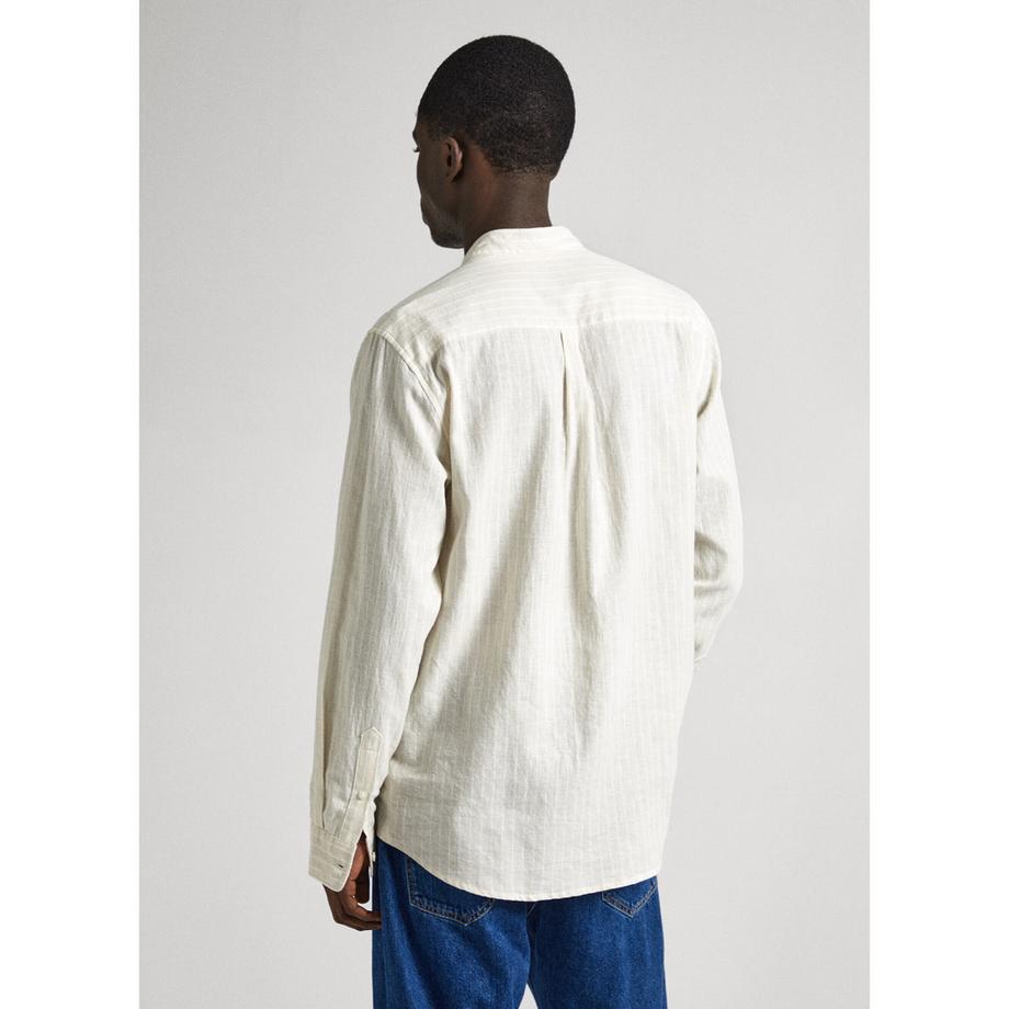 Pepe Jeans London Pamphill Camicia a Righe Maniche Lunghe  