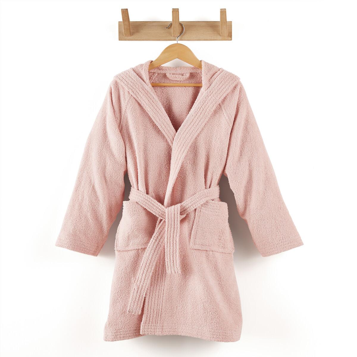 Image of Peignoir Enfant À Capuche 450 G/m² Unisex Rosa 8-10A