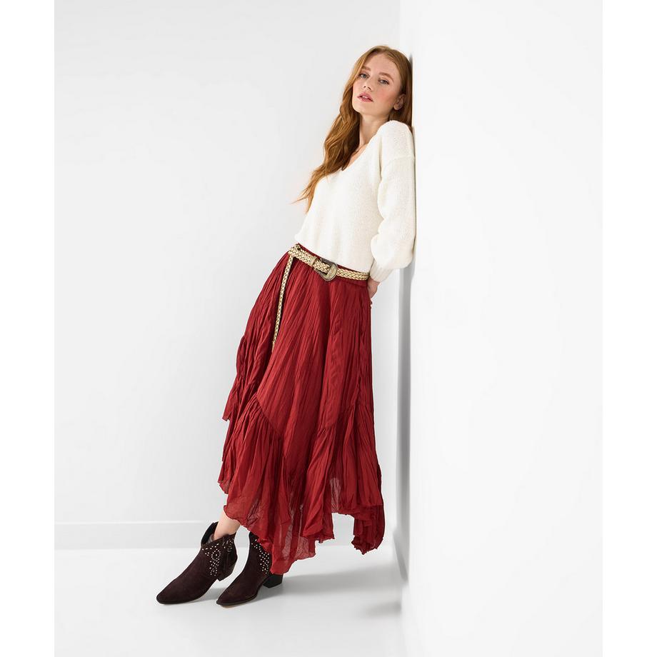 Joe Browns Lagen Maxirock mit Zipfelsaum  