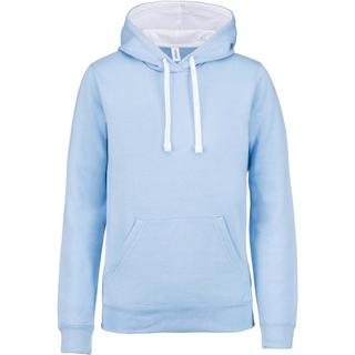 Kariban  sweatshirt à capuche contrastée 