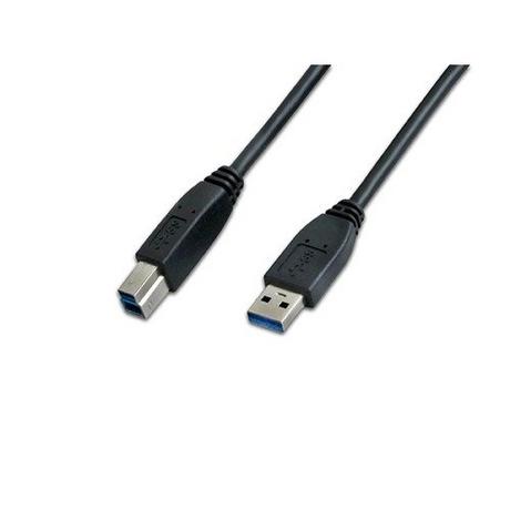 Triotronik  Triotronik USB 3.0 A-B MM 1.8 SW câble USB 1,8 m USB 3.2 Gen 1 (3.1 Gen 1) USB A USB B Noir 