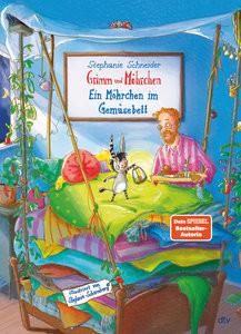 Grimm und Möhrchen - Ein Möhrchen im Gemüsebett Schneider, Stephanie; Scharnberg, Stefanie (Illustrationen) Copertina rigida 