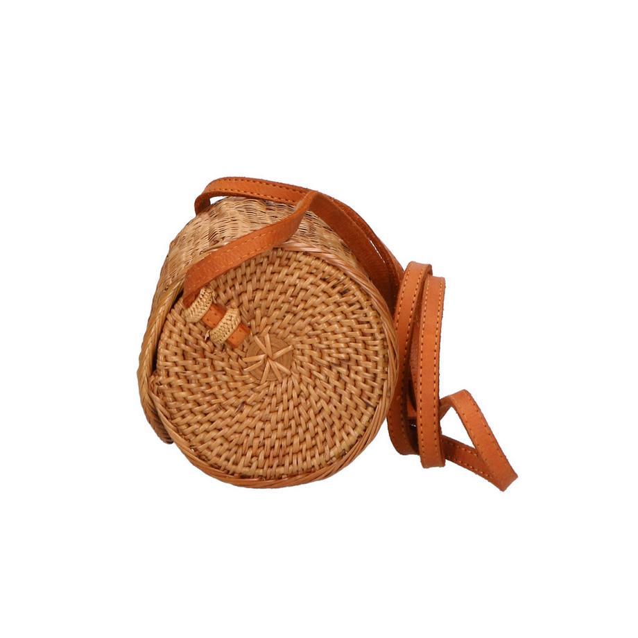 Gave Lux Sac bandoulière en rotin tressé  