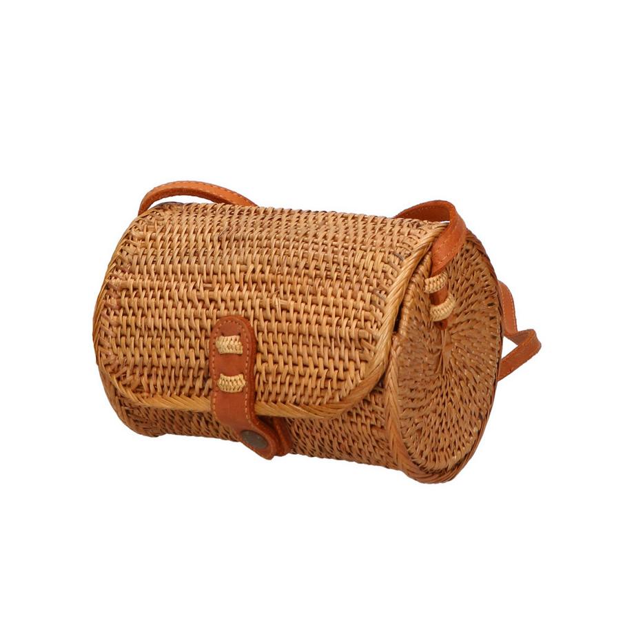 Gave Lux Sac bandoulière en rotin tressé  