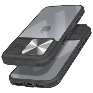 Avizar  Cover iPhone 16 Pro Max bordo nero 