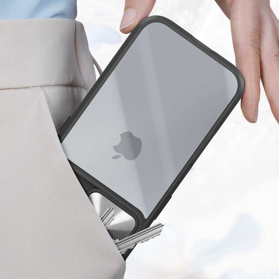 Avizar  Hülle iPhone 16 Pro Max Rand Schwarz 