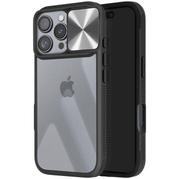 Cover iPhone 16 Pro Max bordo nero