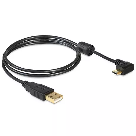 DeLock  83147 USB Kabel 1 m USB 2.0 USB A Micro-USB B Schwarz 