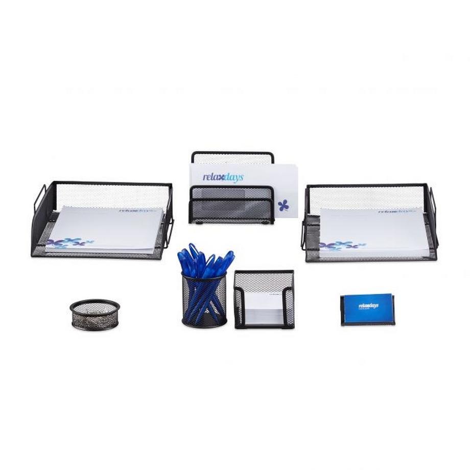 B2X Ensemble de rangement de bureau, 7 pièces  