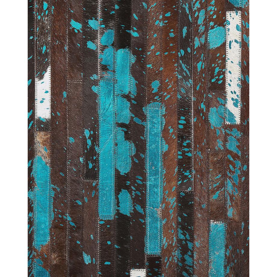 Beliani Tapis en Peau de vache  KISIR  