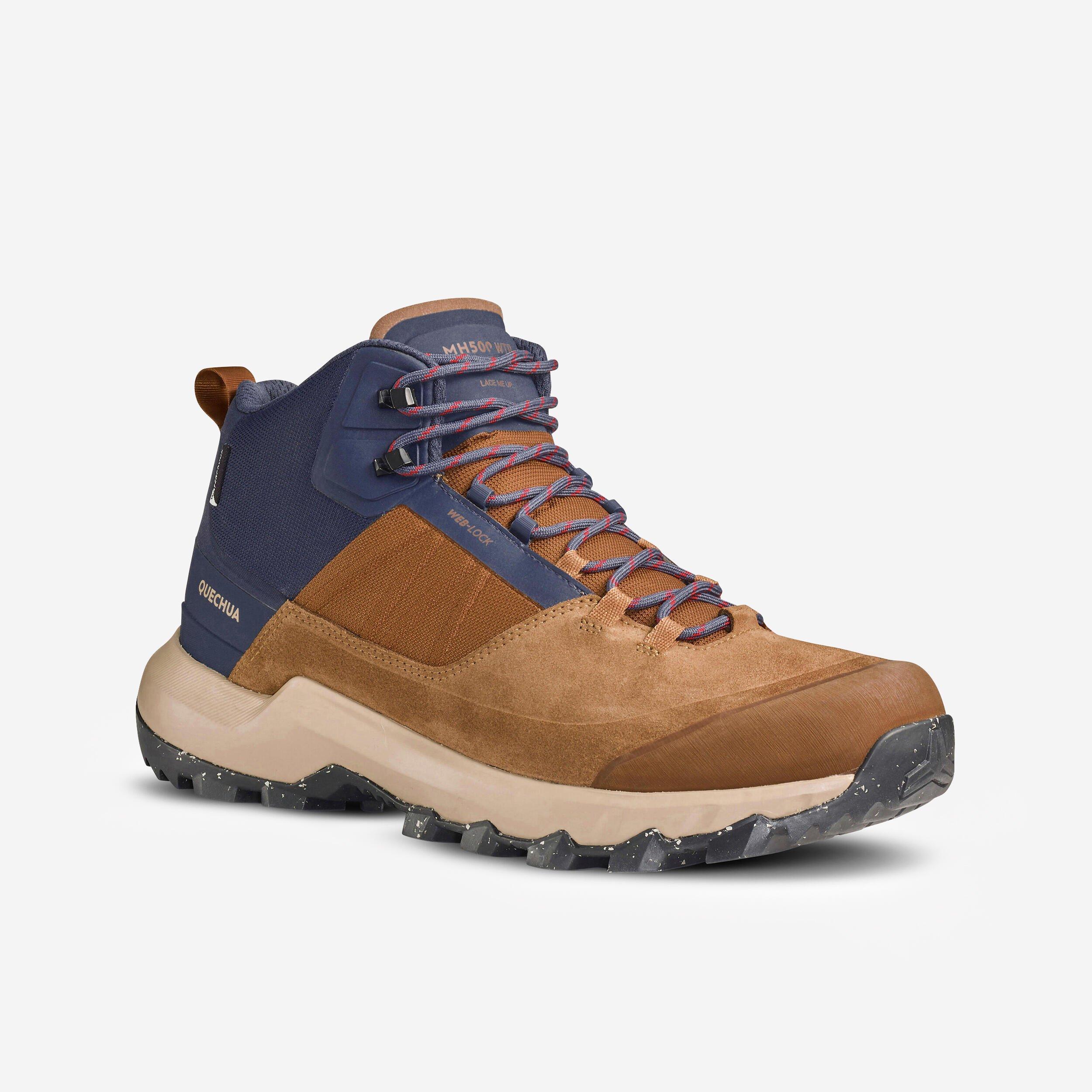 QUECHUA  Chaussures - MH500 Mid WTP 