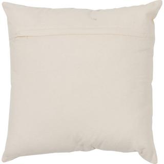 mutoni Coussin en velours pochoir avec broderie Milk 45x45  