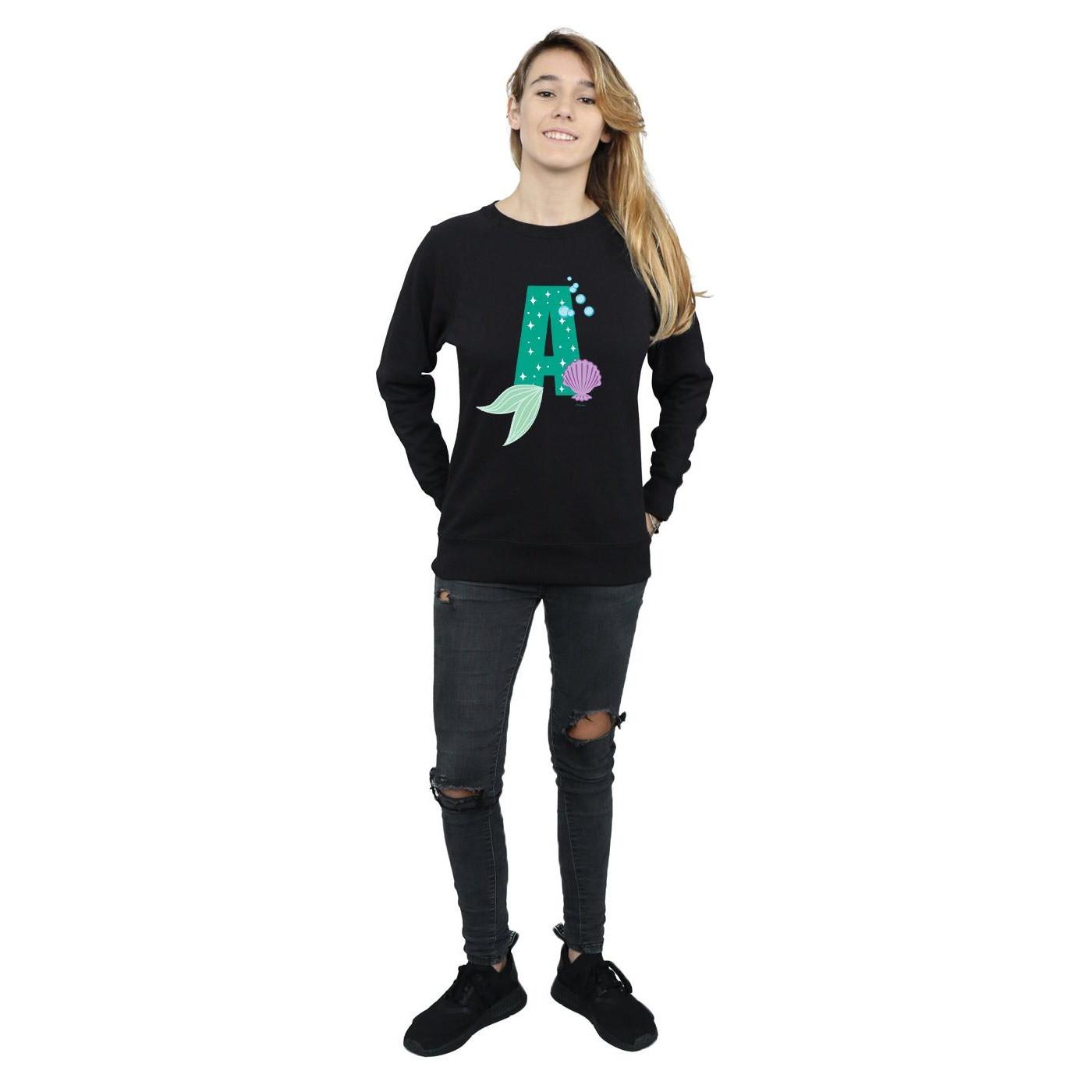 Disney  Alphabet A Is For Ariel Sweatshirt 