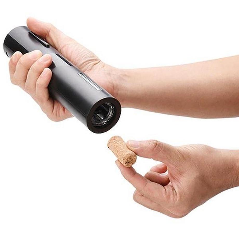 eStore  Weinzubehör - Set mit elektrischem Korkenzieher 