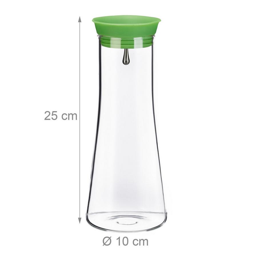 B2X  Carafe cylindrique en verre 1 l 