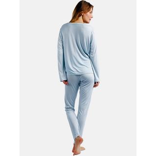 Admas  Pyjama Hausanzug Hose und Oberteil Soft Secret 