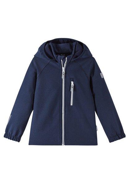 Image of Kinder Softshell Jacke Vantti Navy Jungen Blau 104