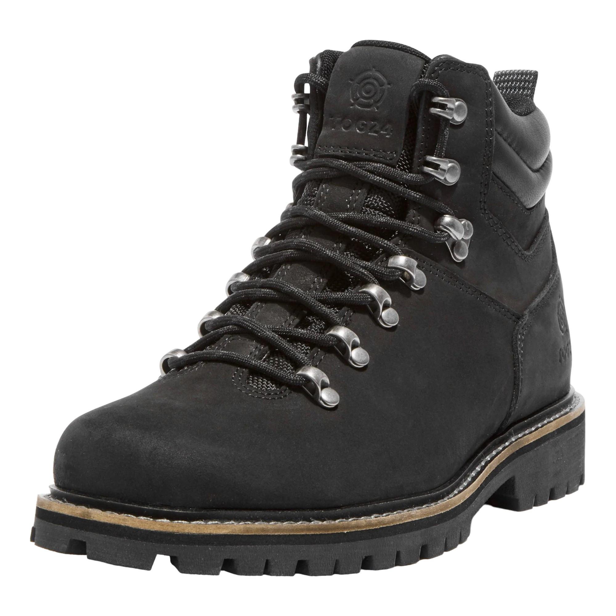 Image of Stiefeletten Outback, Leder Damen Schwarz 39