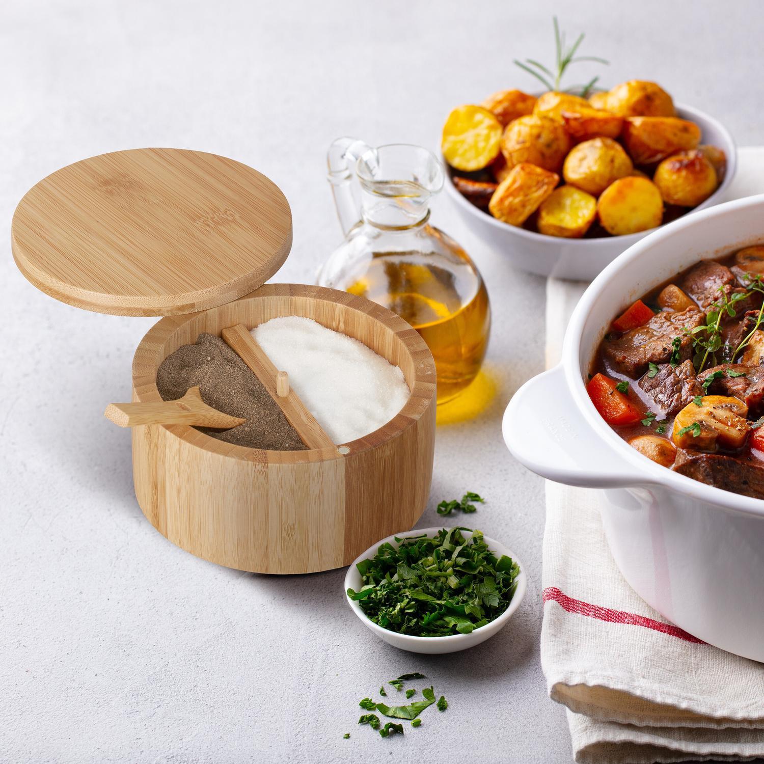 B2X Contenitore per il sale con coperchio  