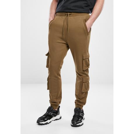 URBAN CLASSICS Double Pocket Terry Cargohose  