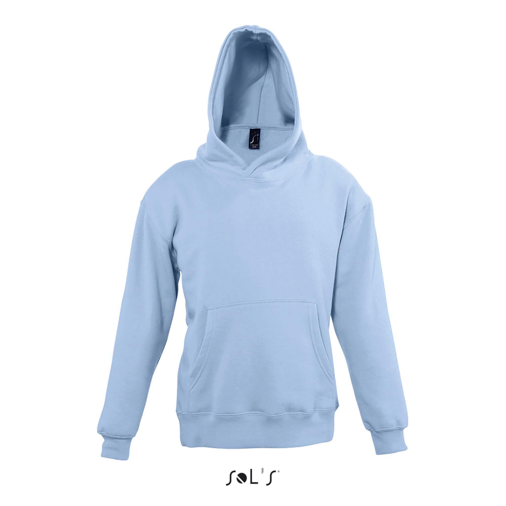 Image of Kinder-hoodie Slam Mädchen Hellblau 6A