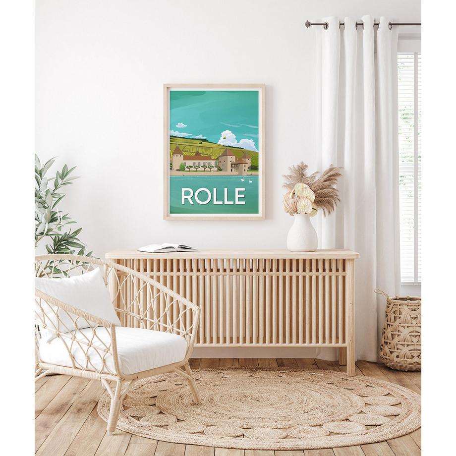 La-Jonx Château de Rolle - Poster  