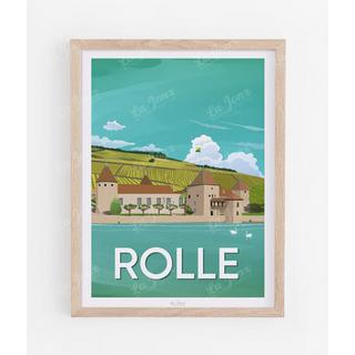 La-Jonx Affiche de Château de Rolle  
