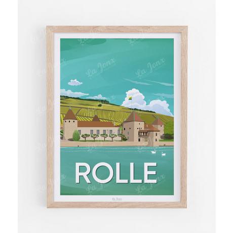 La-Jonx Affiche de Château de Rolle  