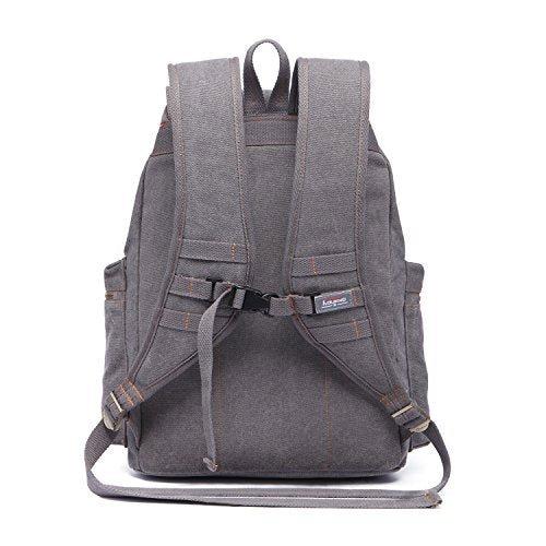Only-bags.store Vintage Canvas Laptop Rucksack Daypack  