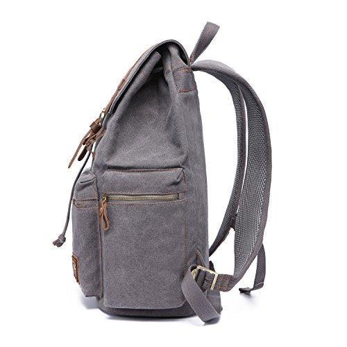 Only-bags.store Vintage Canvas Laptop Rucksack Daypack  