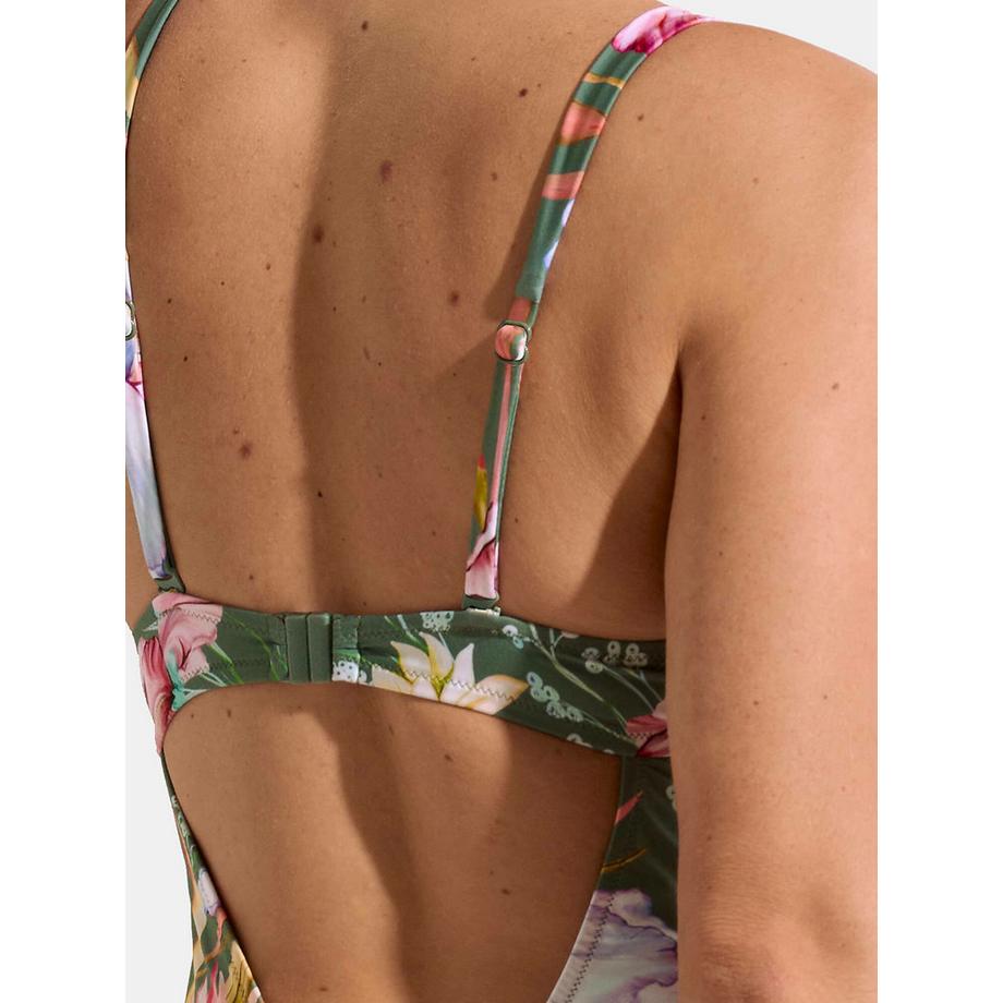 Lisca Rimini Einteiliger vorgeformter Verstellbare Träger-Badeanzug  