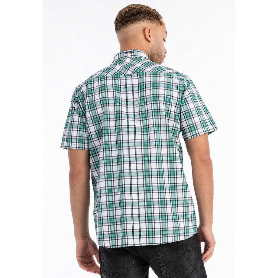 LONSDALE Brixworth Camicia a Maniche Corte a Quadri  