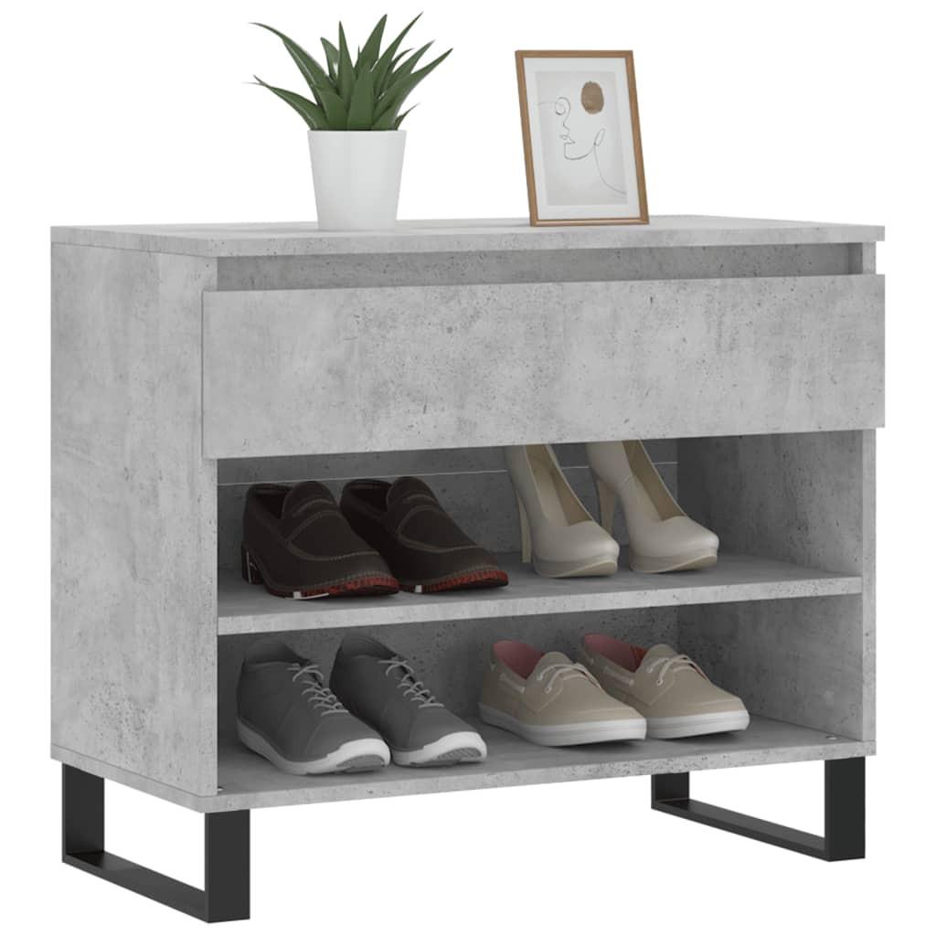 VidaXL Armoire à chaussures bois d'ingénierie  