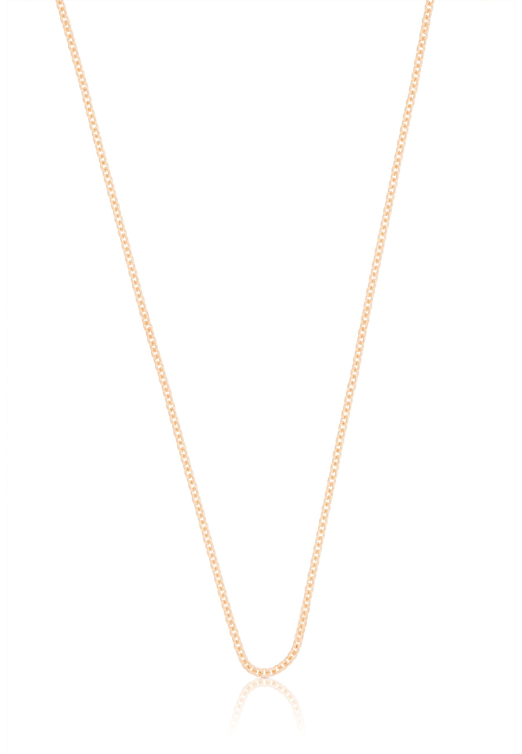 Image of Collier Rundanker Rotgold 750, 1.5mm, 40cm Damen Gold 40cm