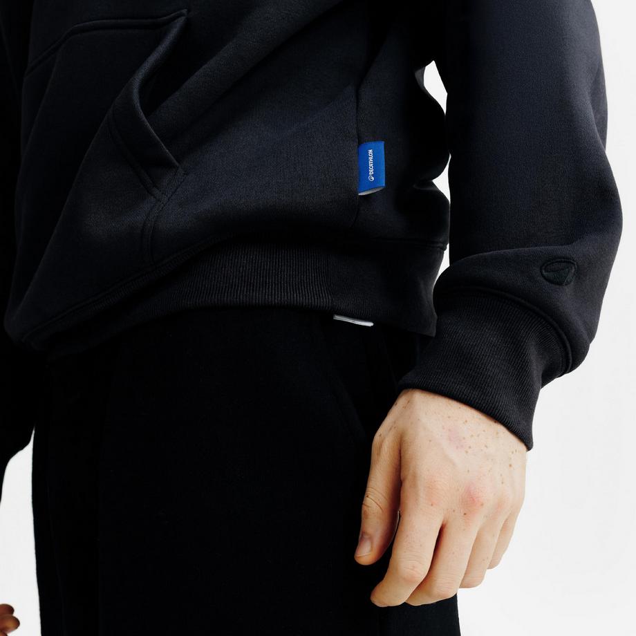 DECATHLON  Sweatshirt mit Kapuze Baumwolle 