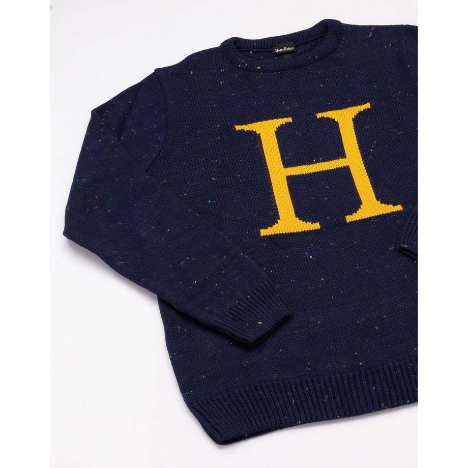 HARRY-POTTER Maglione Letter H Design Natalizio  
