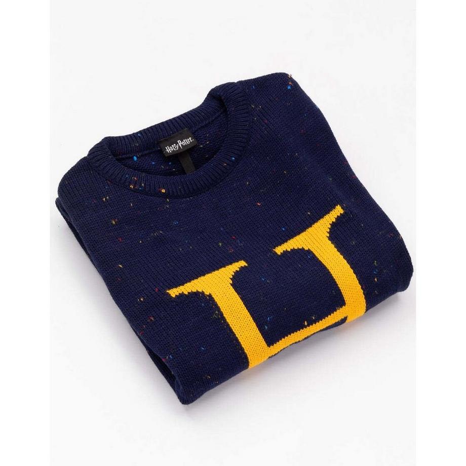HARRY-POTTER Maglione Letter H Design Natalizio  
