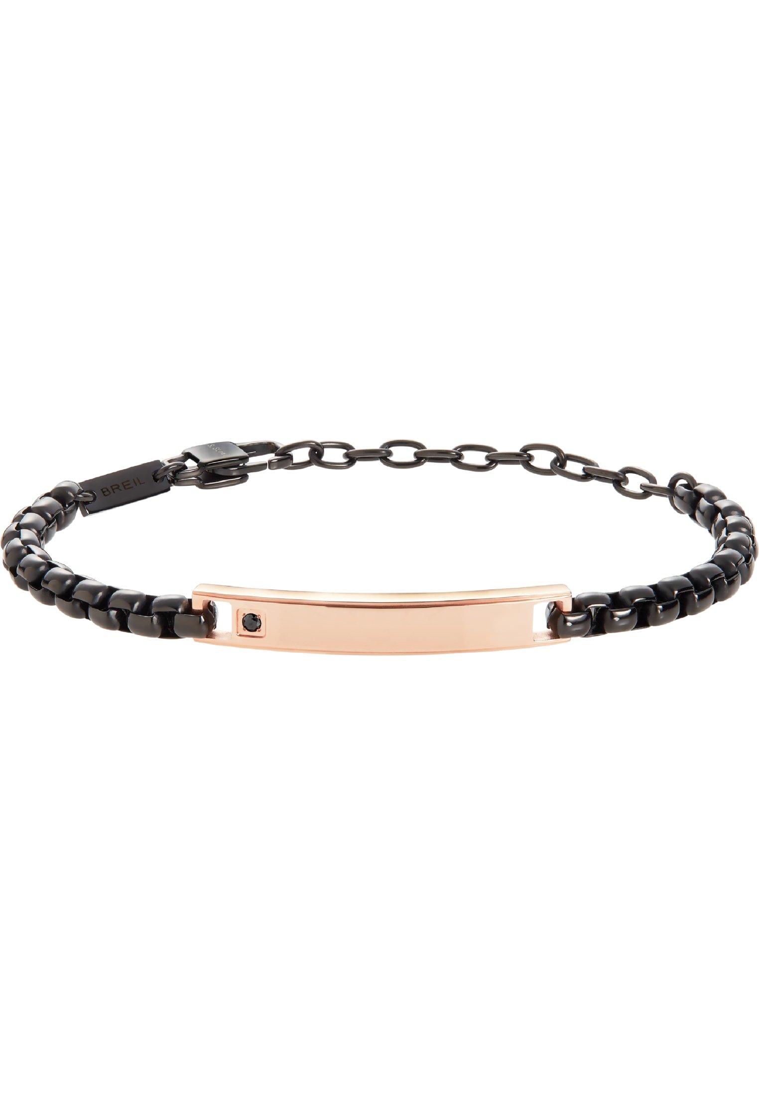 Image of Armband Tag And Cross Damen Schwarz ONE SIZE