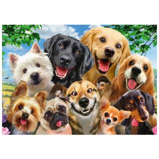 Schmidt  Puzzle Hunde Selfie (500Teile) 
