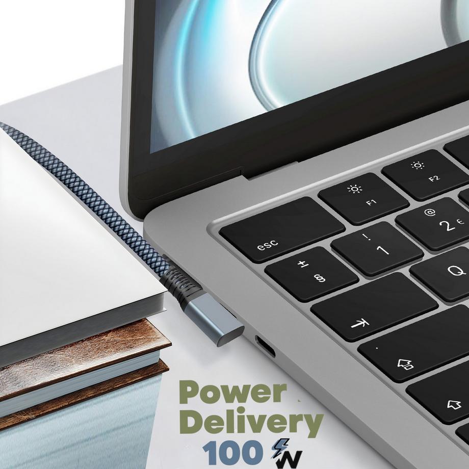 Avizar  Cavo USB-C 3 in 1 grigio, 3 metri 