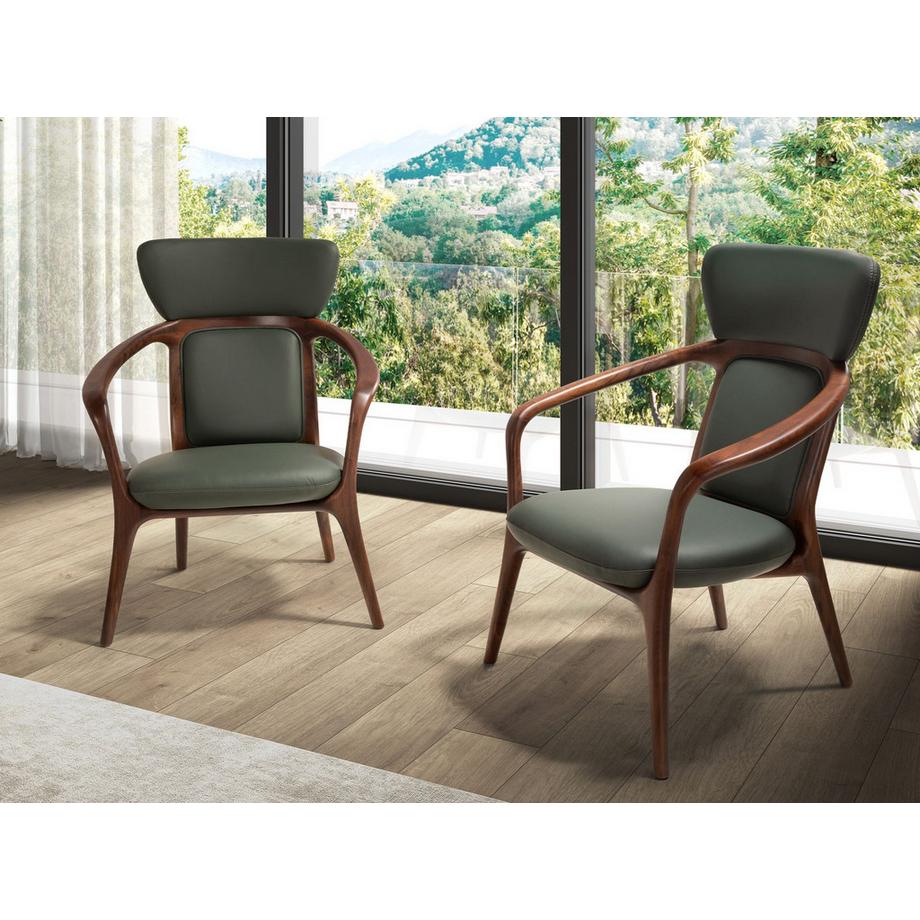 ANGEL CERDA Poltrona in similpelle  